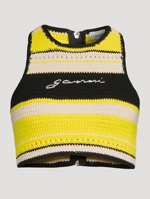 Crochet Racerback Bikini Top