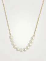 14K Gold Pearl Necklace