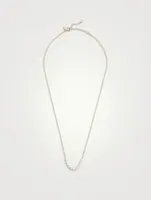 14K Gold Pearl Necklace