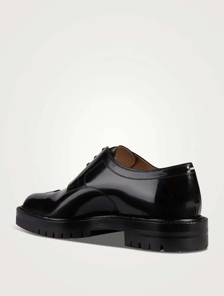 Tabi Leather Lace-Up Shoes