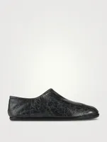 Tabi Leather Slip-On Shoes