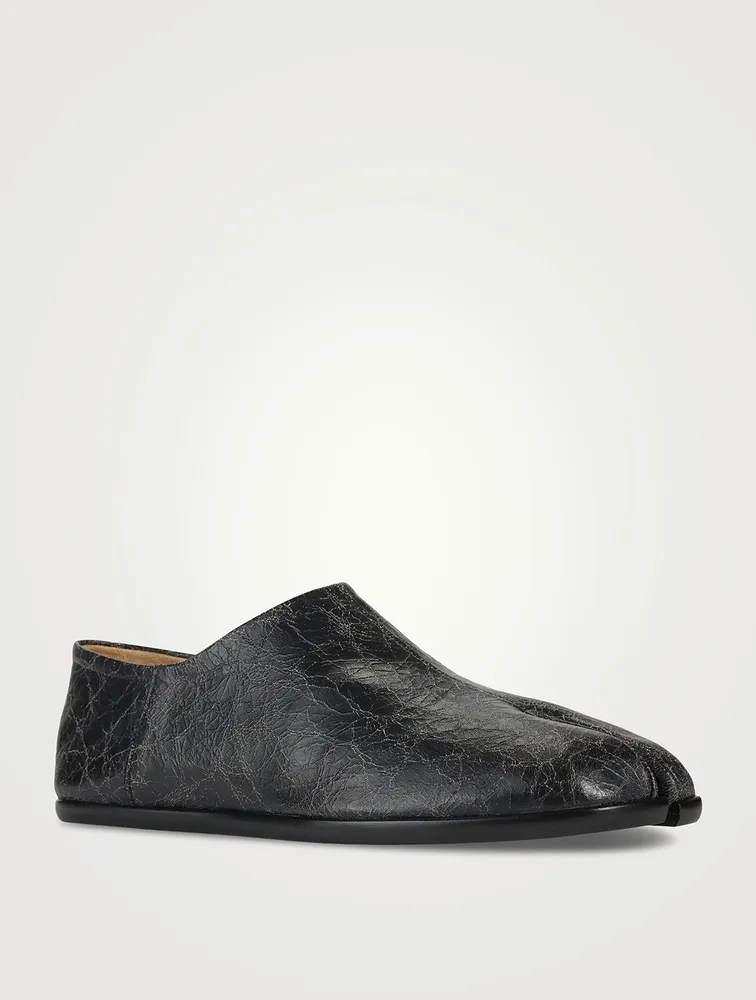 Tabi Leather Slip-On Shoes