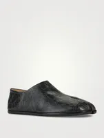 Tabi Leather Slip-On Shoes