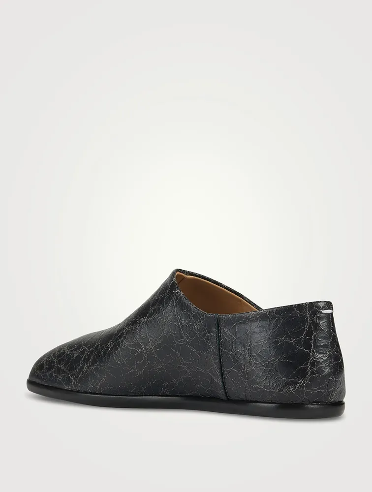 Tabi Leather Slip-On Shoes
