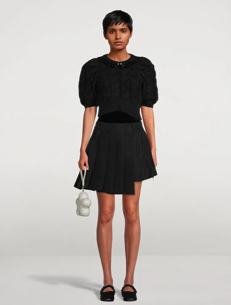 SIMONE ROCHA Pleated Mini Skort