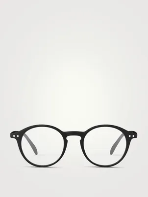 #D Round Optical Reader Glasses +1 Strength