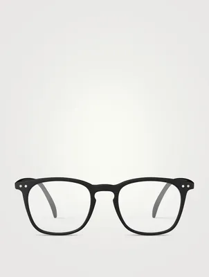 #E Square Optical Reader Glasses +1 Strength