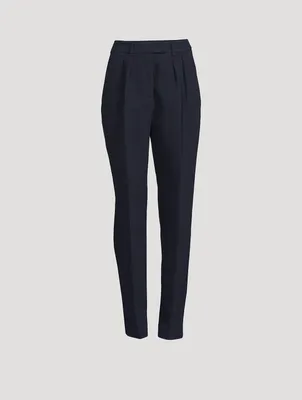 Fidelia Cotton Tapered Trousers