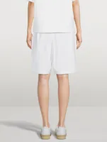 Cotton Drawstring Shorts