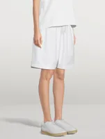 Cotton Drawstring Shorts
