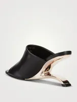 Arc Leather Mules