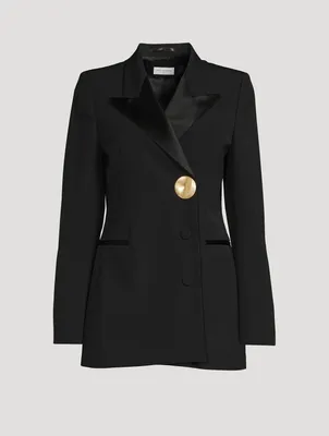 Bowy Embellished Blazer