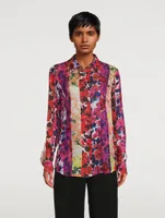 Celinda Shirt Patchwork Floral Print