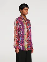 Celinda Shirt Patchwork Floral Print