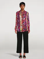 Celinda Shirt Patchwork Floral Print