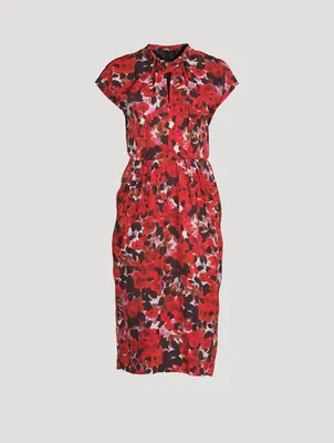 Doromos Midi Dress Floral Print