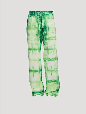 Tie-Dyed Baggy Pants