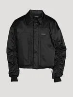 Nylon Bomber Jacket