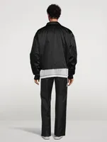 Nylon Bomber Jacket