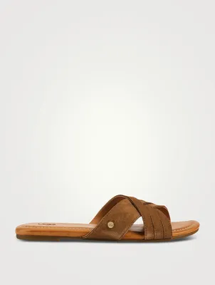 Kenleigh Suede Slide Sandals