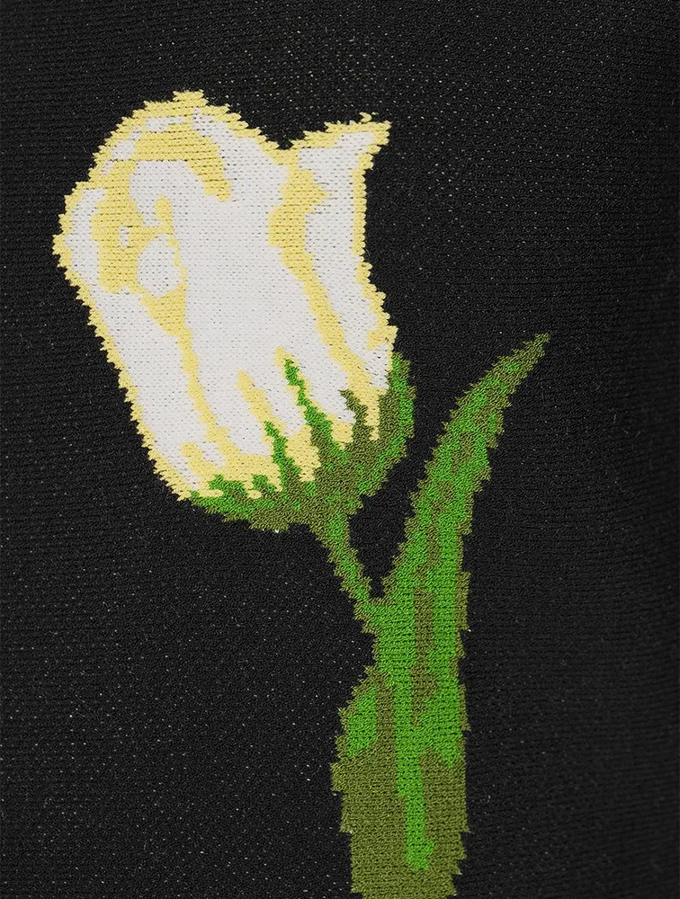 Degradé Tulip Knit Dress