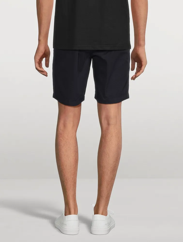 Ezra Light Twill Relaxed-Fit Shorts