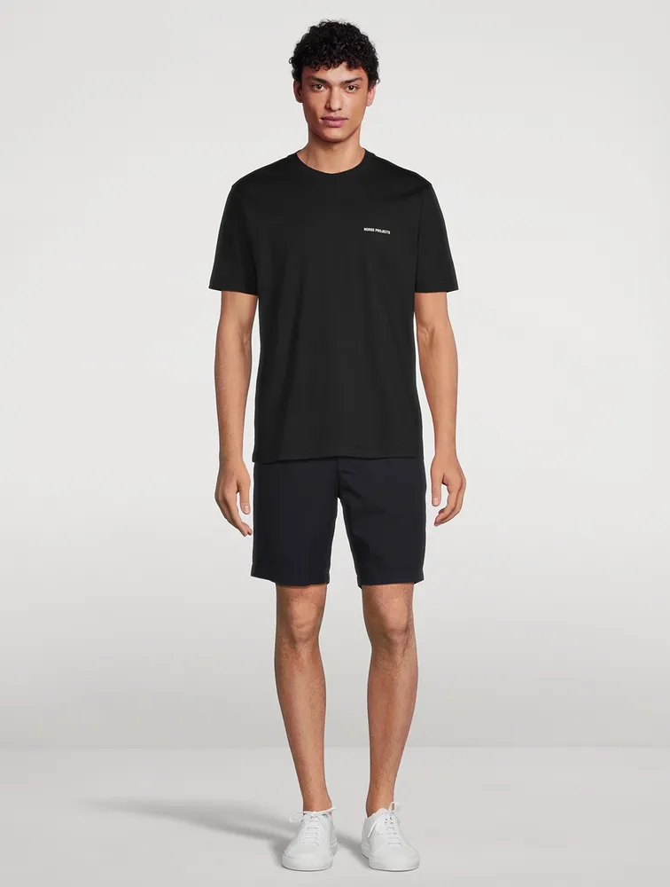 Ezra Light Twill Relaxed-Fit Shorts