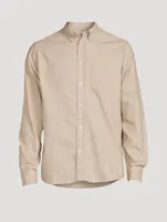 Anton Organic Cotton Brushed Flannel Shirt