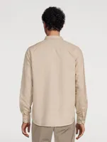 Anton Organic Cotton Brushed Flannel Shirt