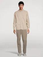 Anton Organic Cotton Brushed Flannel Shirt