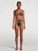 Full Coverage Briefs Leopard Print