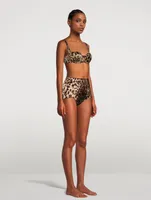 Full Coverage Briefs Leopard Print