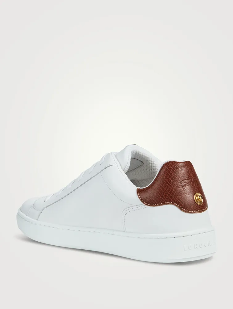 Le Pliage Leather Sneakers