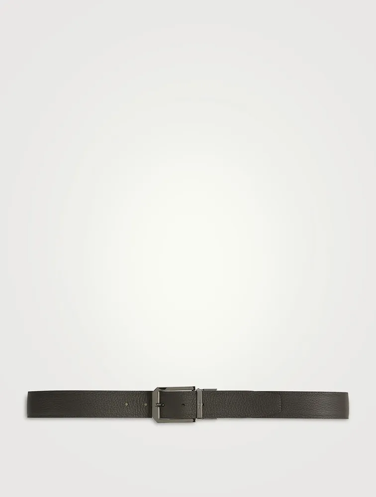 Leather Reversible Belt