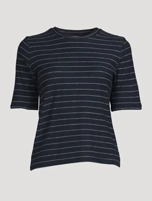 Relaxed T-Shirt Stripe Print