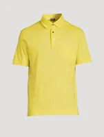 Cotton Short-Sleeve Polo Shirt