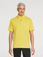 Cotton Short-Sleeve Polo Shirt