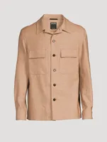 Oasi Cashmere And Linen Shirt