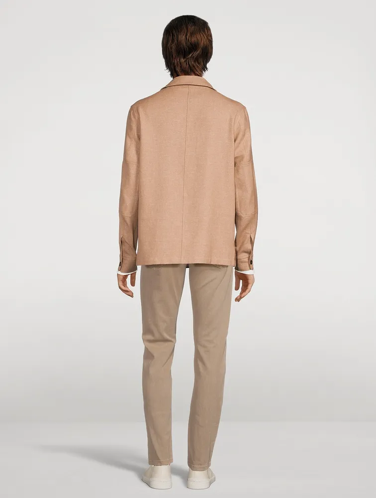 Oasi Cashmere And Linen Shirt