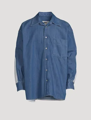 Cotton Loose Denim Shirt