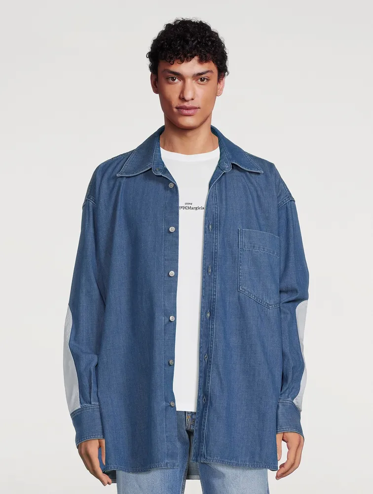 Cotton Loose Denim Shirt