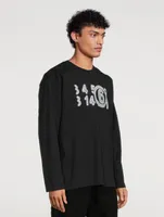 Zoom Logo Oversized Long-Sleeve T-Shirt