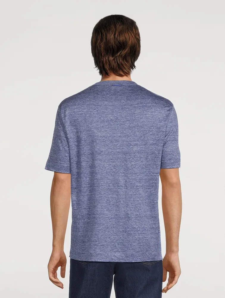 Linen Mélange T-Shirt