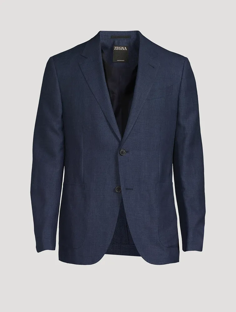 Wool Linen And Silk Formal Jacket