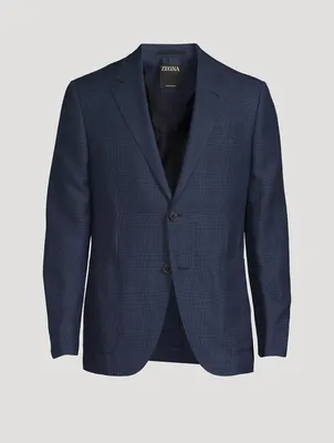 Wool Linen And Silk Formal Jacket