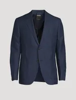 Wool Linen And Silk Formal Jacket