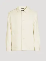 Cotton And Linen Chore Jacket