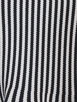 Polo Babydoll Dress In Stripe Print