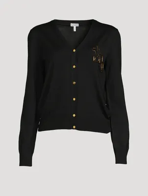 Logo-Embellished Cardigan