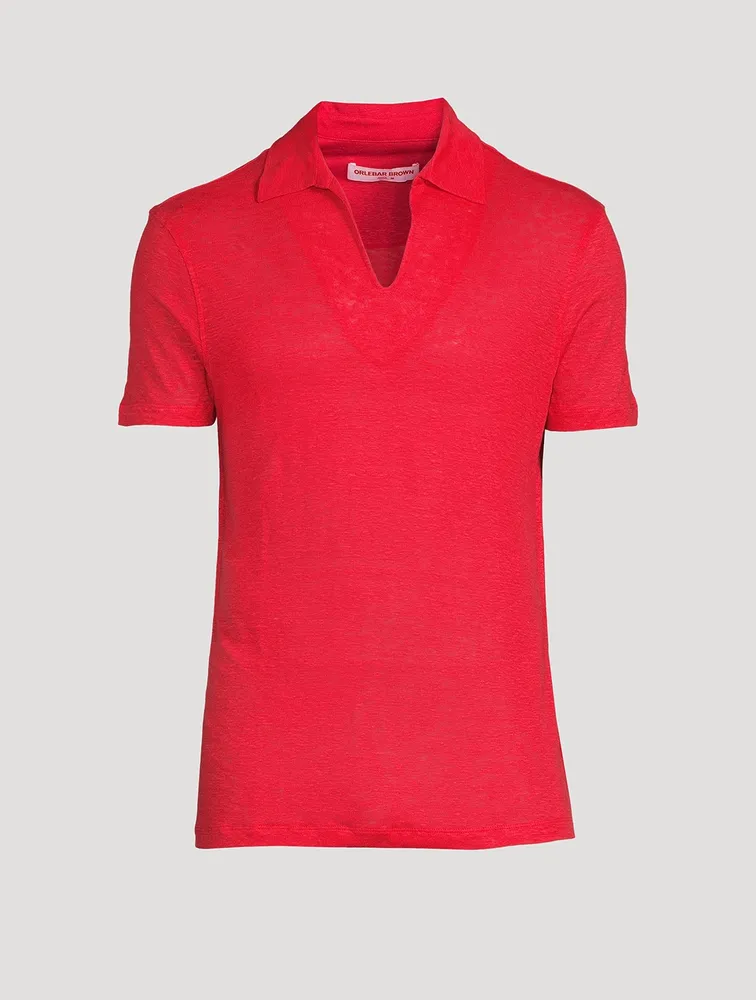 Mayer Linen Polo Shirt